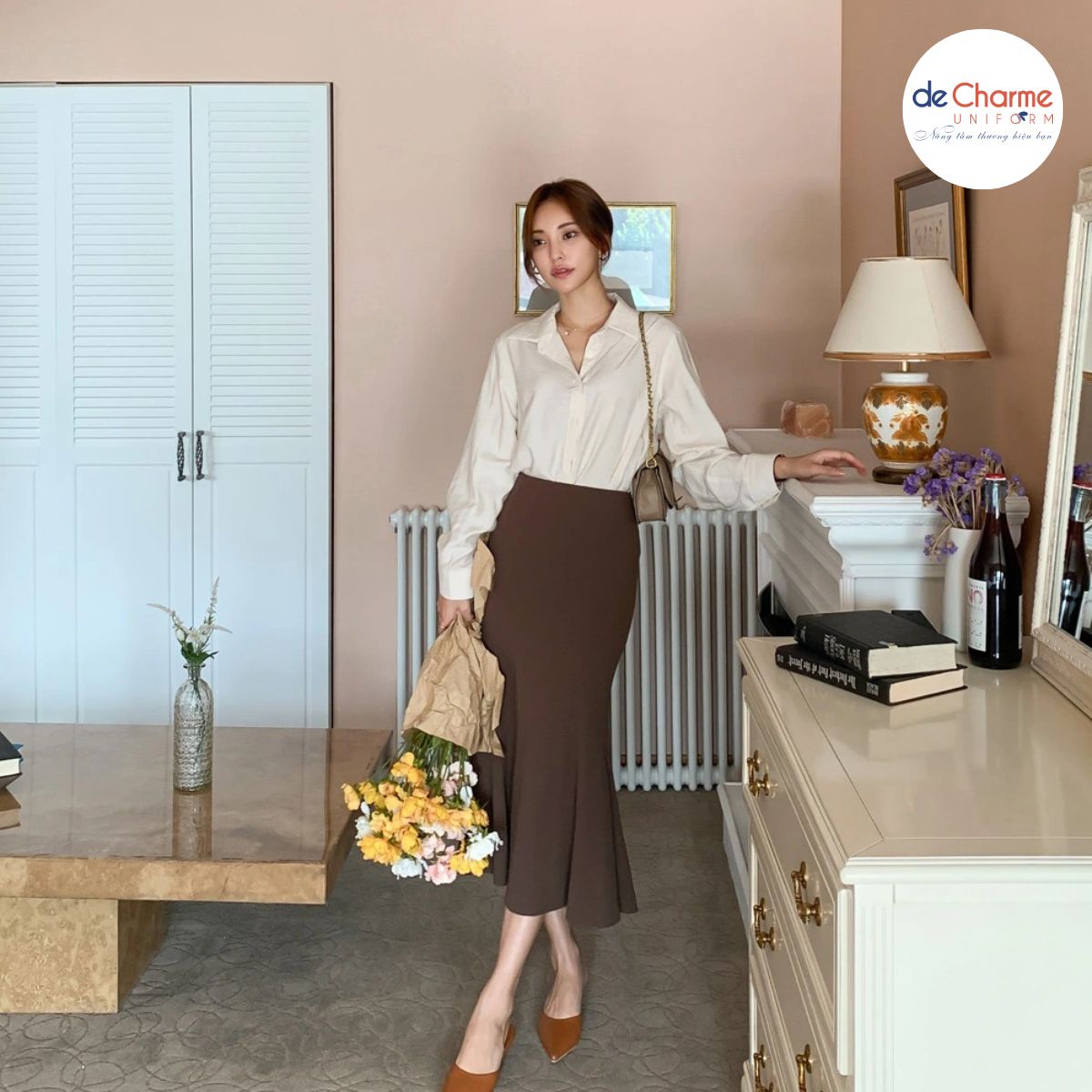 outfit mùa hè cho nàng công sở