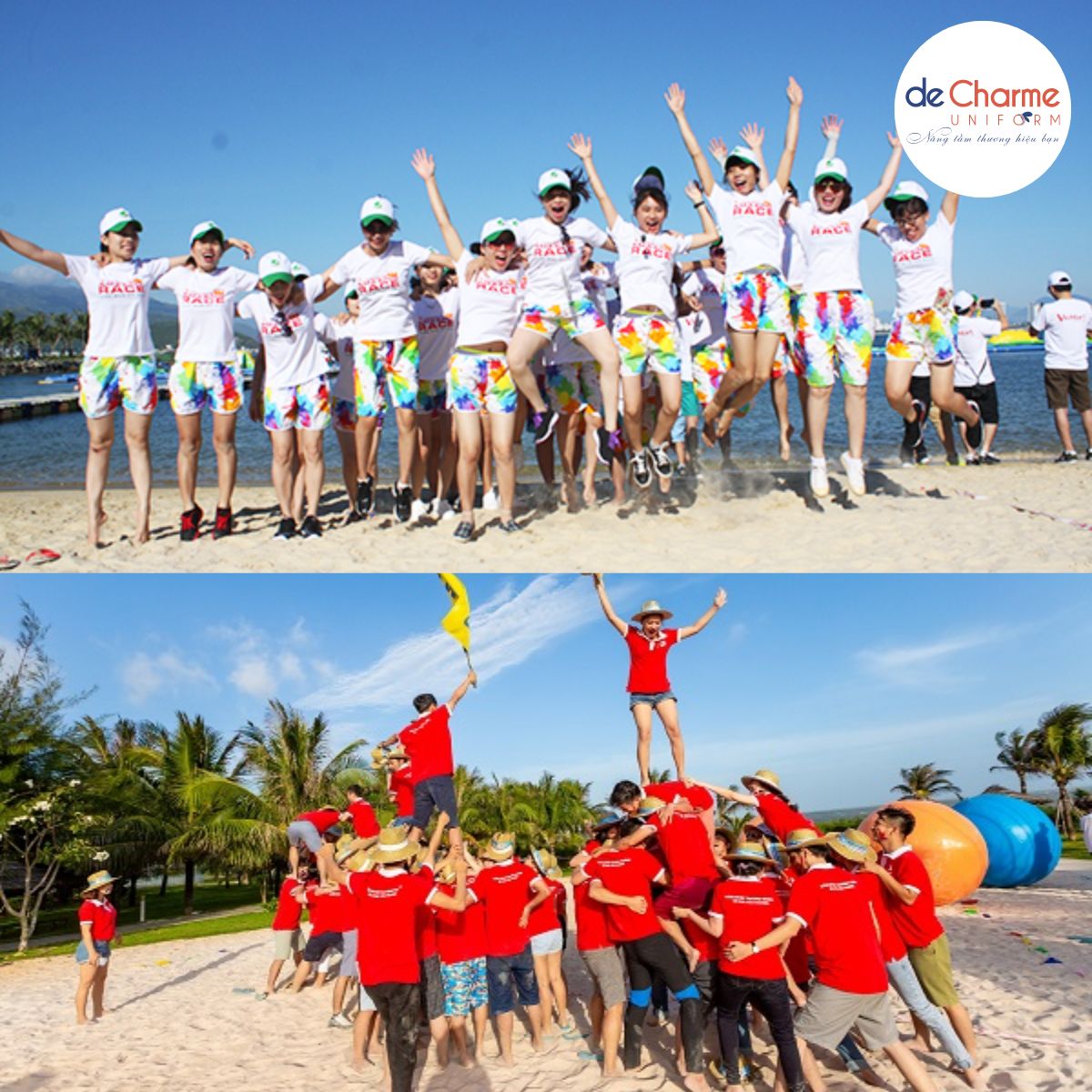 đồng phục áo phông teambuilding