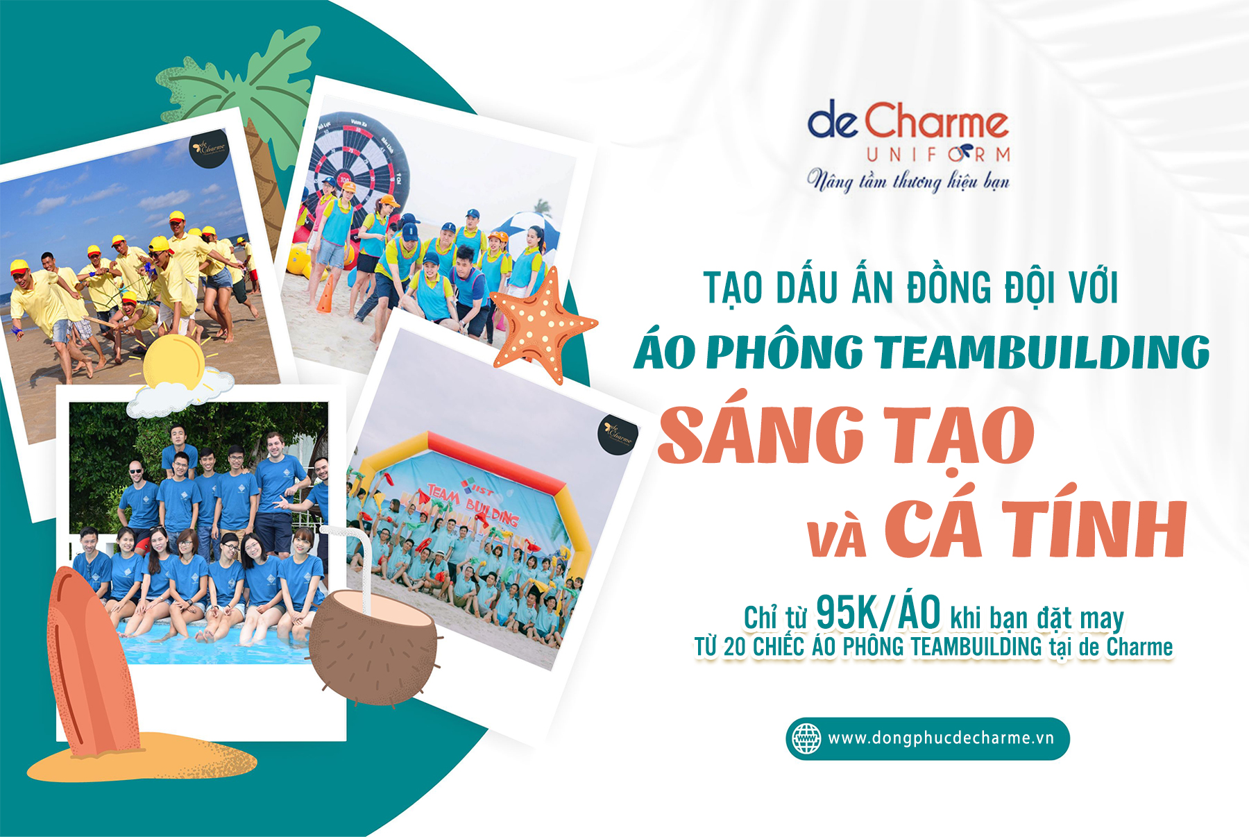 đồng phục áo phông teambuilding