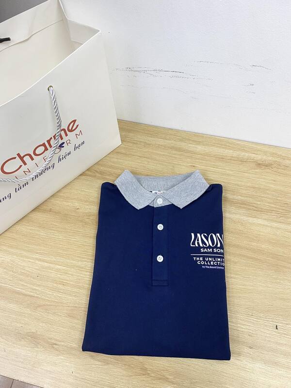 May áo đồng phục polo cho khách sạn Lasong Hotel