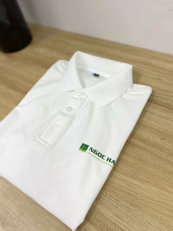 May áo polo đồng phục công ty Ngọc Hà