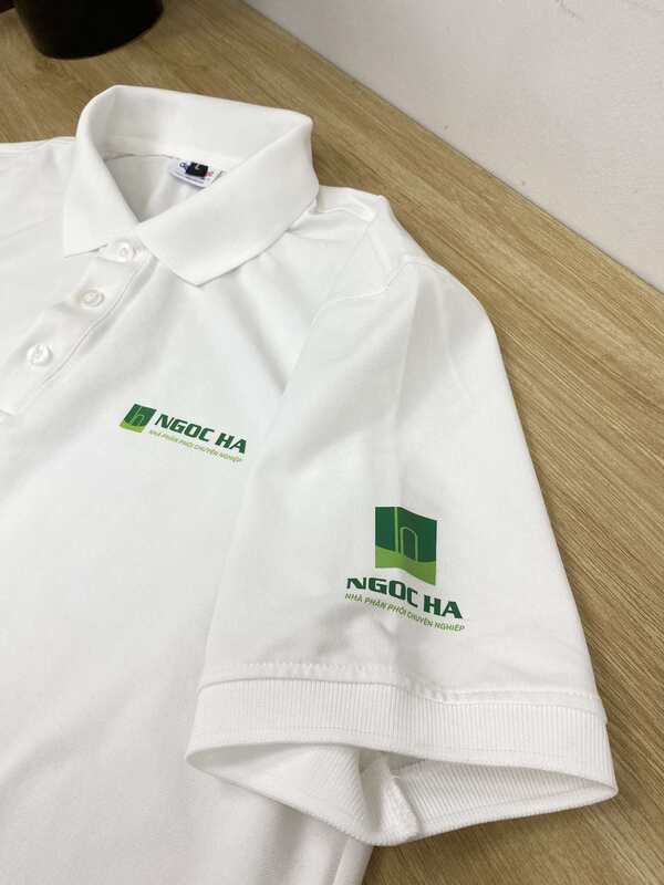 May áo polo đồng phục công ty Ngọc Hà
