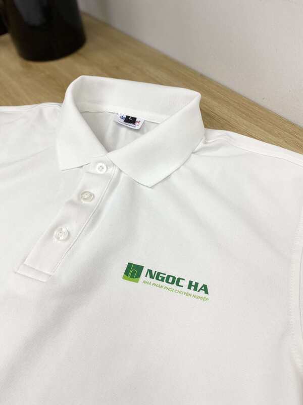 May áo polo đồng phục công ty Ngọc Hà