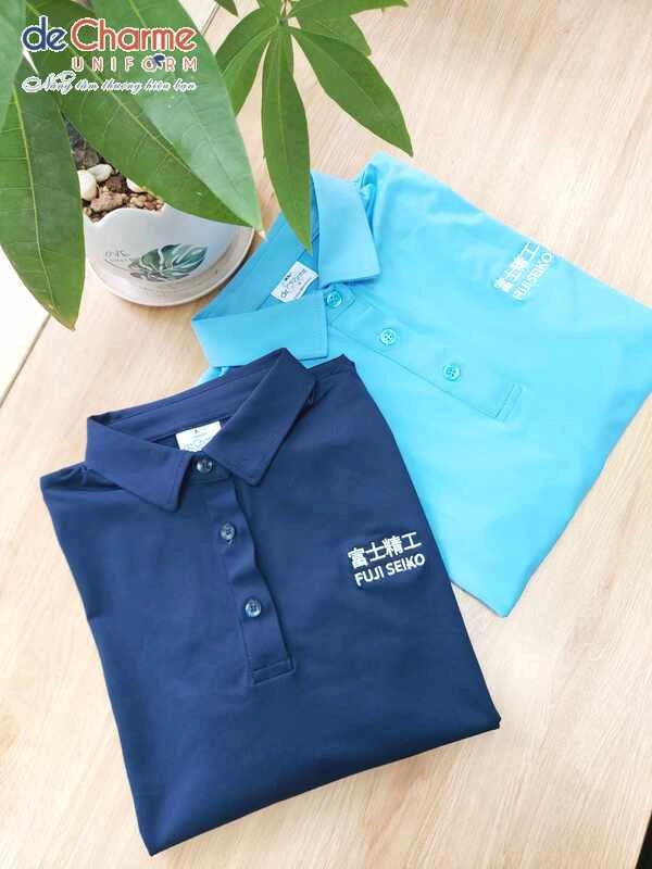 May áo đồng phục polo công ty cho Công ty Fuji Seiko Viet Nam