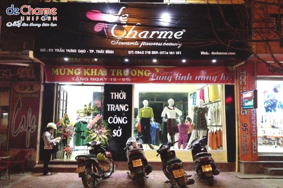 Khai trương cửa hàng De Charme tại Thái Bình - 2011