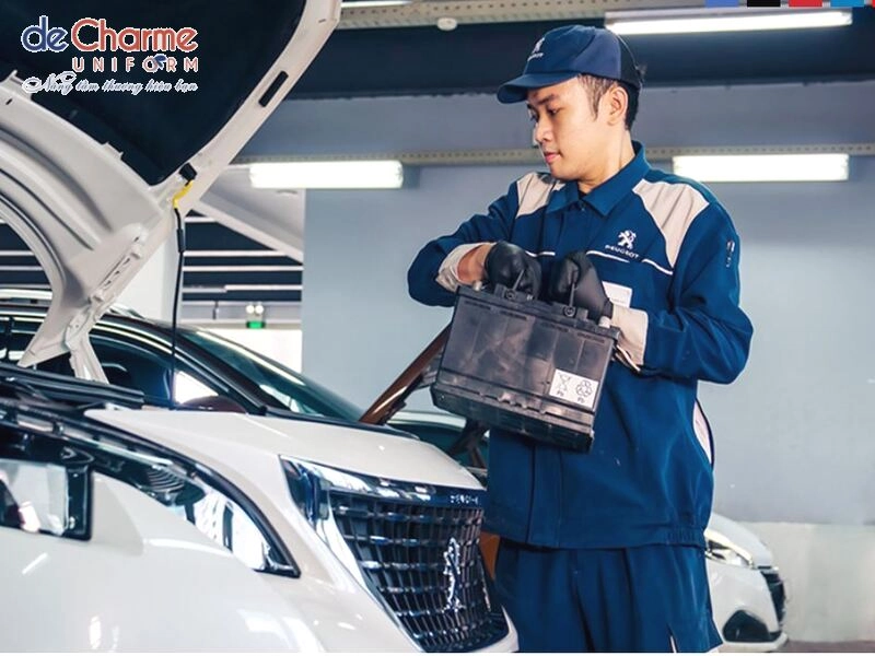 Đồng phục kỹ sư ô tô Peugeot