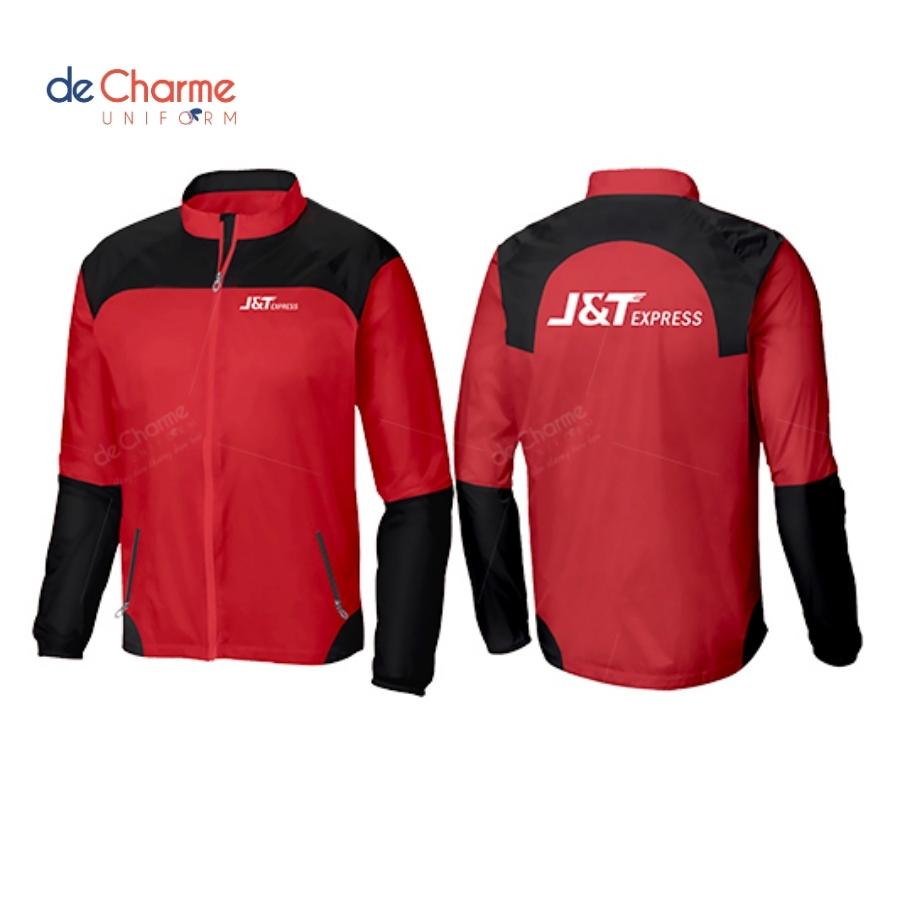 Áo khoác đồng phục của J&T Express