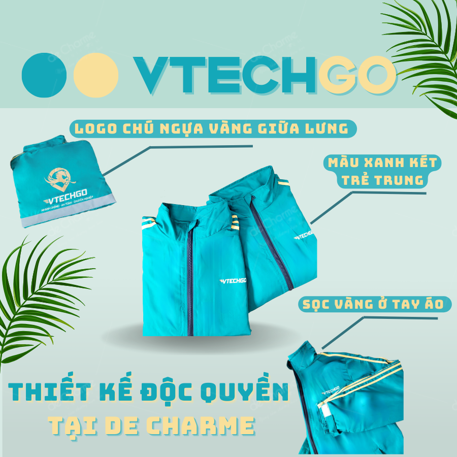 Áo khoác đồng phục của VTECHGO do de Charme thiết kế