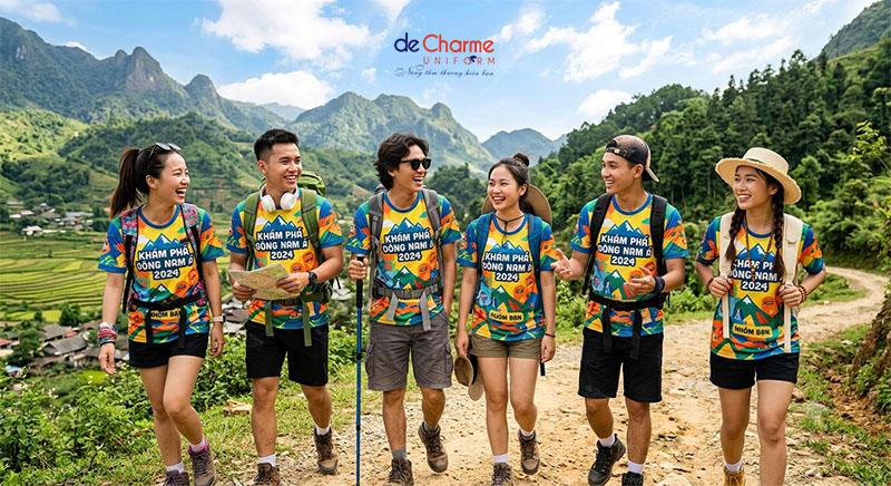 Bộ đồng phục du lịch "check-in" sống ảo