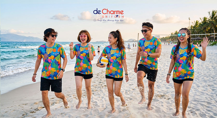 thứ quan trọng nhất để tạo nên "thần thái" của một hội nhóm chính là đồng phục team building