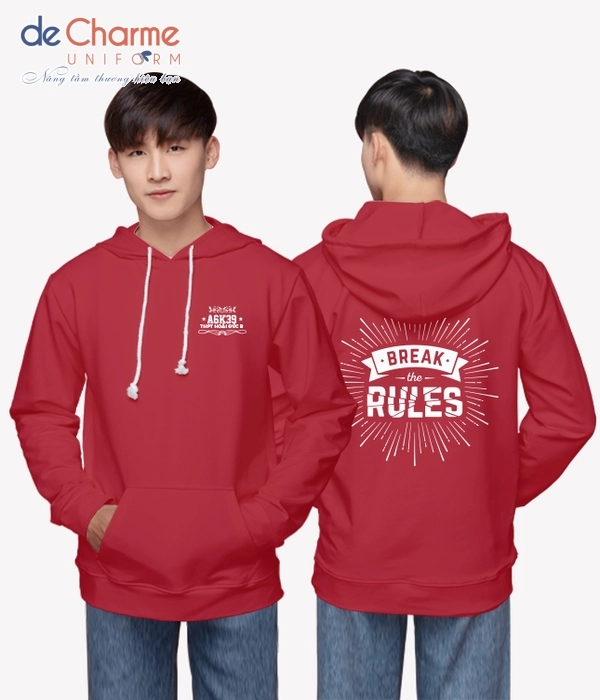 Áo hoodie đồng phục lớp đẹp