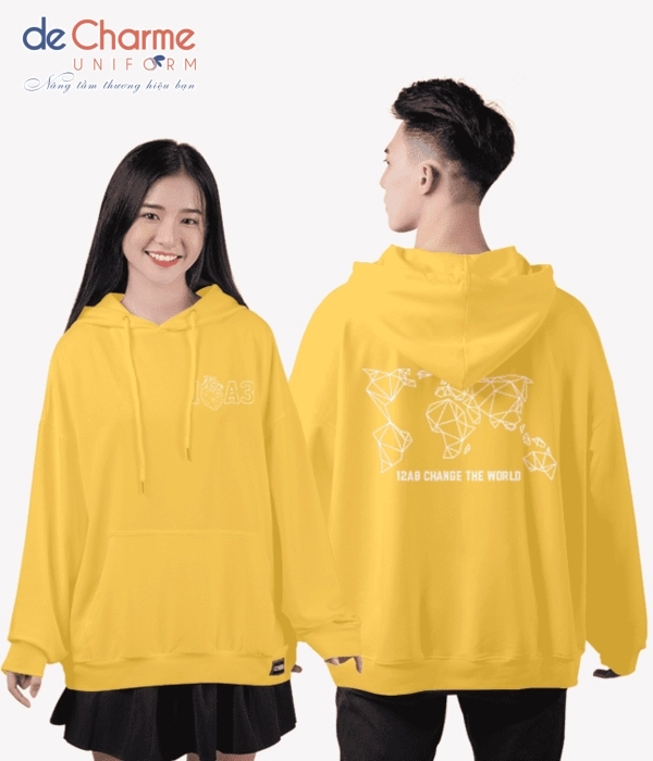 Mẫu áo hoodie đồng phục