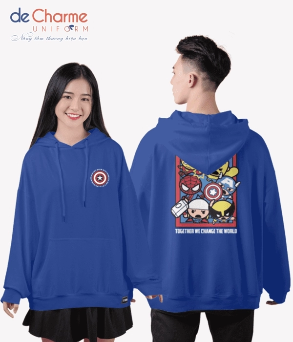 Mẫu áo hoodie đồng phục