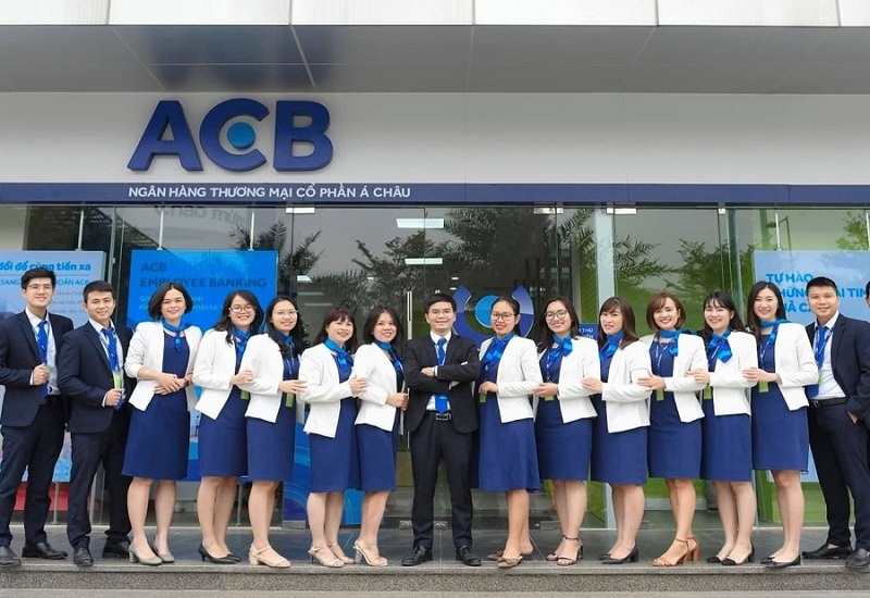 Áo vest đồng phục ngân hàng ACB