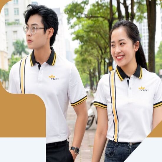 Áo đồng phục polo công ty dáng regular