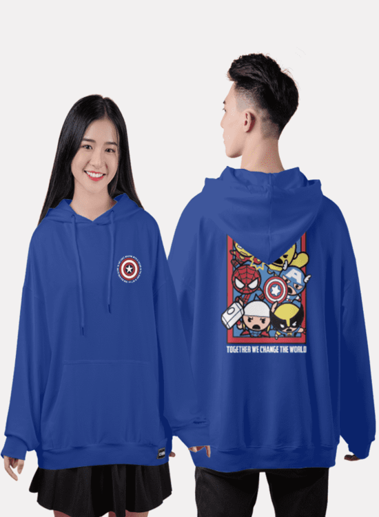 Mẫu áo hoodie đồng phục lớp đẹp