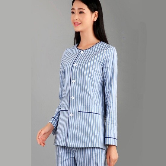 Áo bệnh nhân pijama