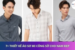 7+ thiết kế áo sơ mi công sở cho nam đẹp