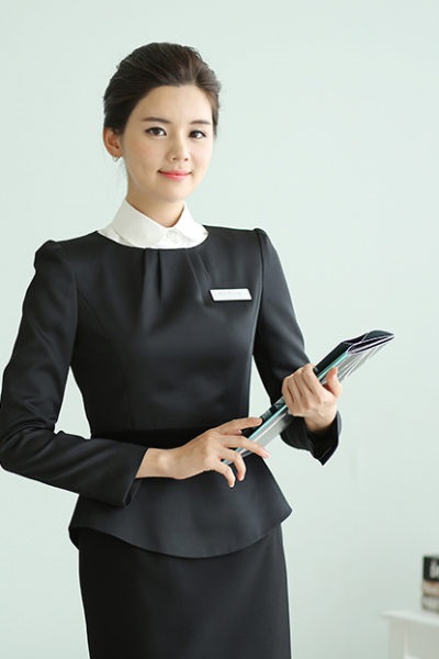 Mẫu đồng phục lễ tân, thu ngân 14