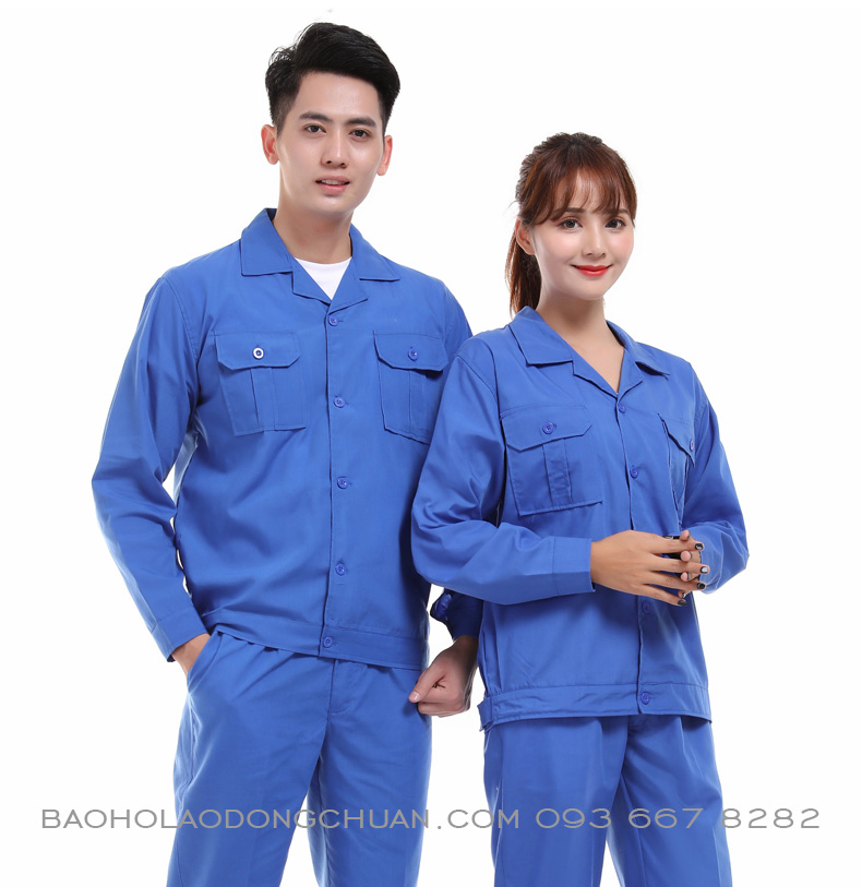 Mẫu đồng phục công nhân số 01