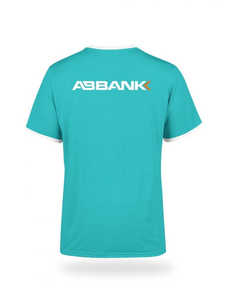 Mẫu đồng phục áo thun/phông cổ tròn ngân hàng ABbank