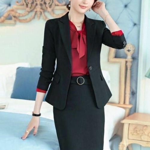 Mẫu đồng phục Vest nữ dáng ôm - 09